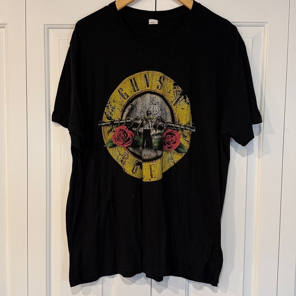 GnR Black Graphic T-Shirt with Yellow and Red Design XXXL - Picture 1 of 9